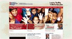Desktop Screenshot of changeeducation.org
